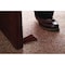 Big Foot No-Slip Doorstop, Rubber, 2-1/4"x4-3/4"x1-1/4", Brown MAS00920 - alternate 3